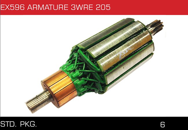 EX596 ARMATURE 3WARE 205